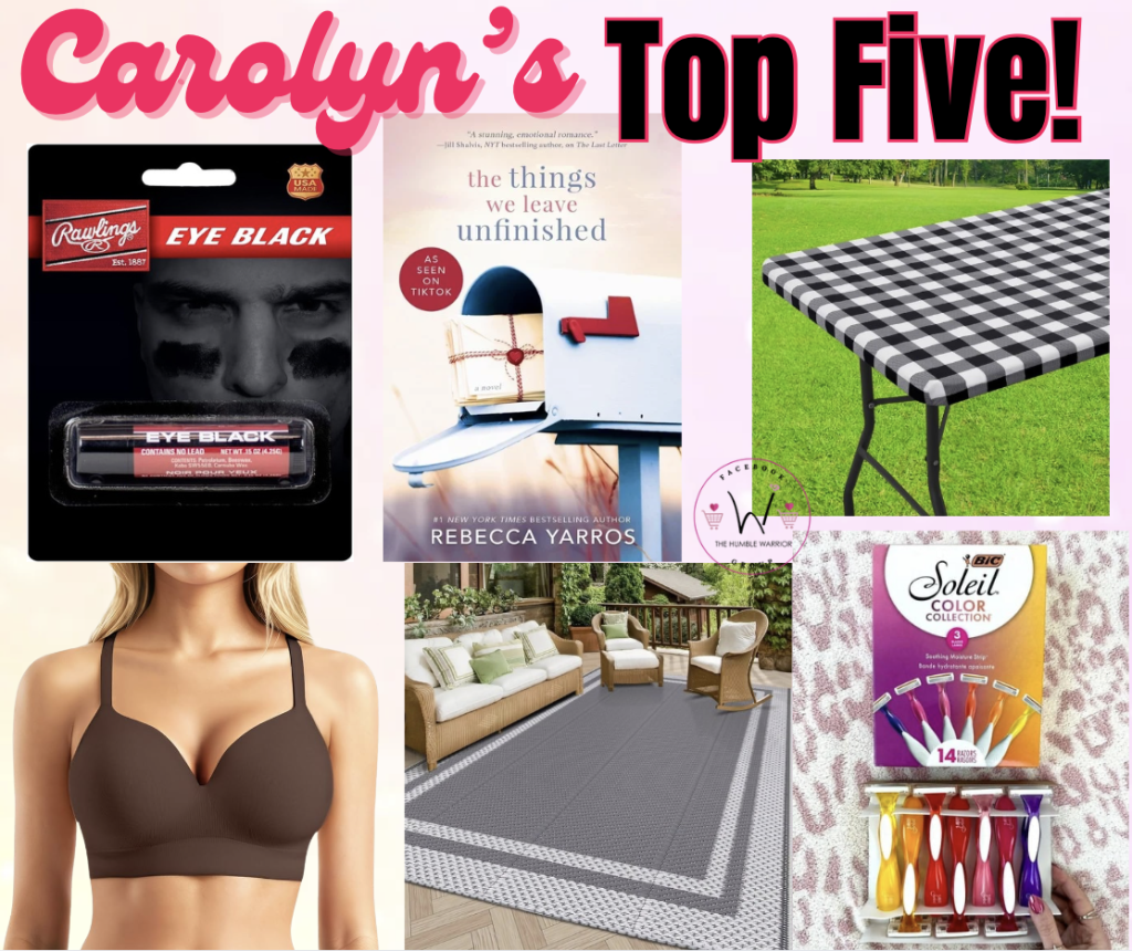 Carolyn’s Top Five!